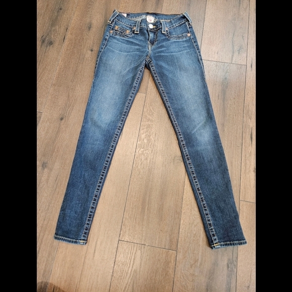 True Religion Low Rise Skinny CASEY - SIZE 27 - Picture 6 of 12